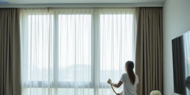 Delicate fabric curtain stain removal silk velvet sheer mount-kembla-nsw treatment