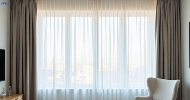Freshly steam cleaned curtains in mount-kembla-nsw QLD